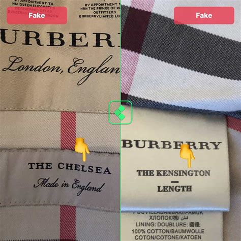 is my burberry trench fake|how to spot a burberry.